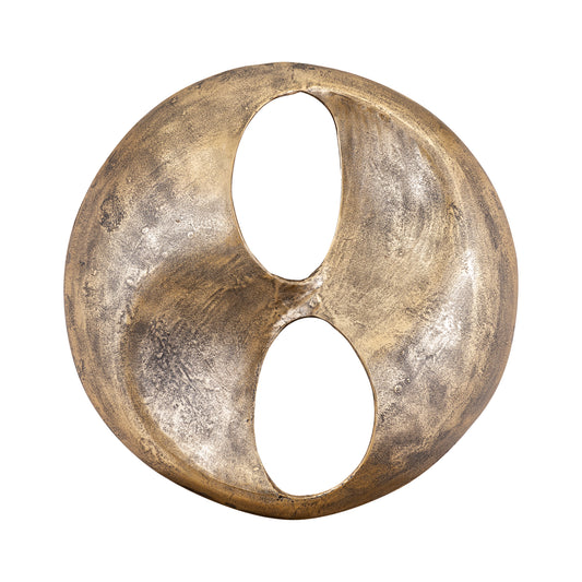 Deuie Brass Casted Alu Wall Panel Rounded Large