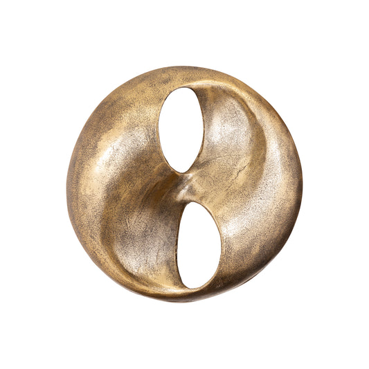 Deuie Brass Casted Alu Wall Panel Rounded Small