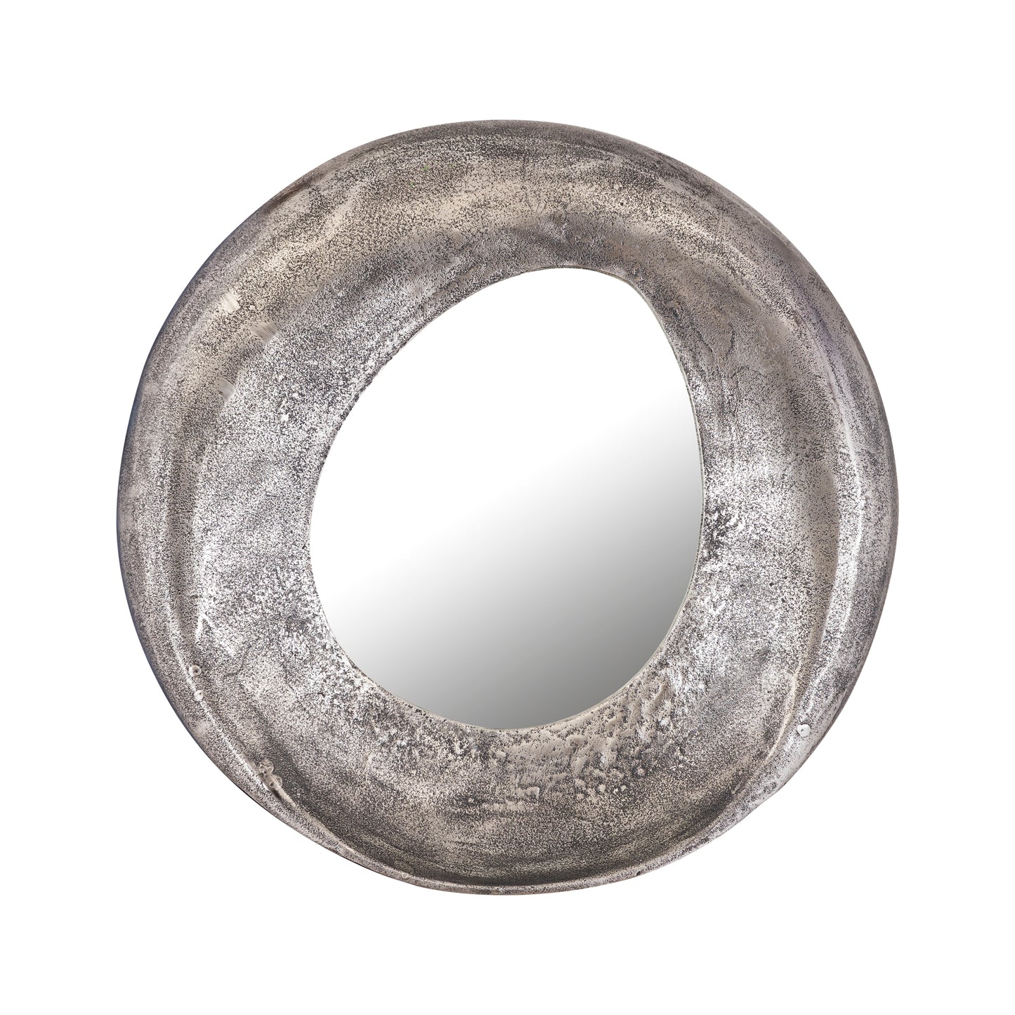 Daweson Nickel Casted Alu Mirror Open Round