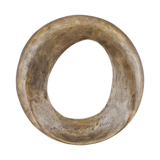 Daweson Brass Casted Alu Wall Panel Open Round L