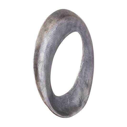 Daweson Nikkel Gegoten Aluminium Wandpaneel Open Rond L 70x70x7 cm