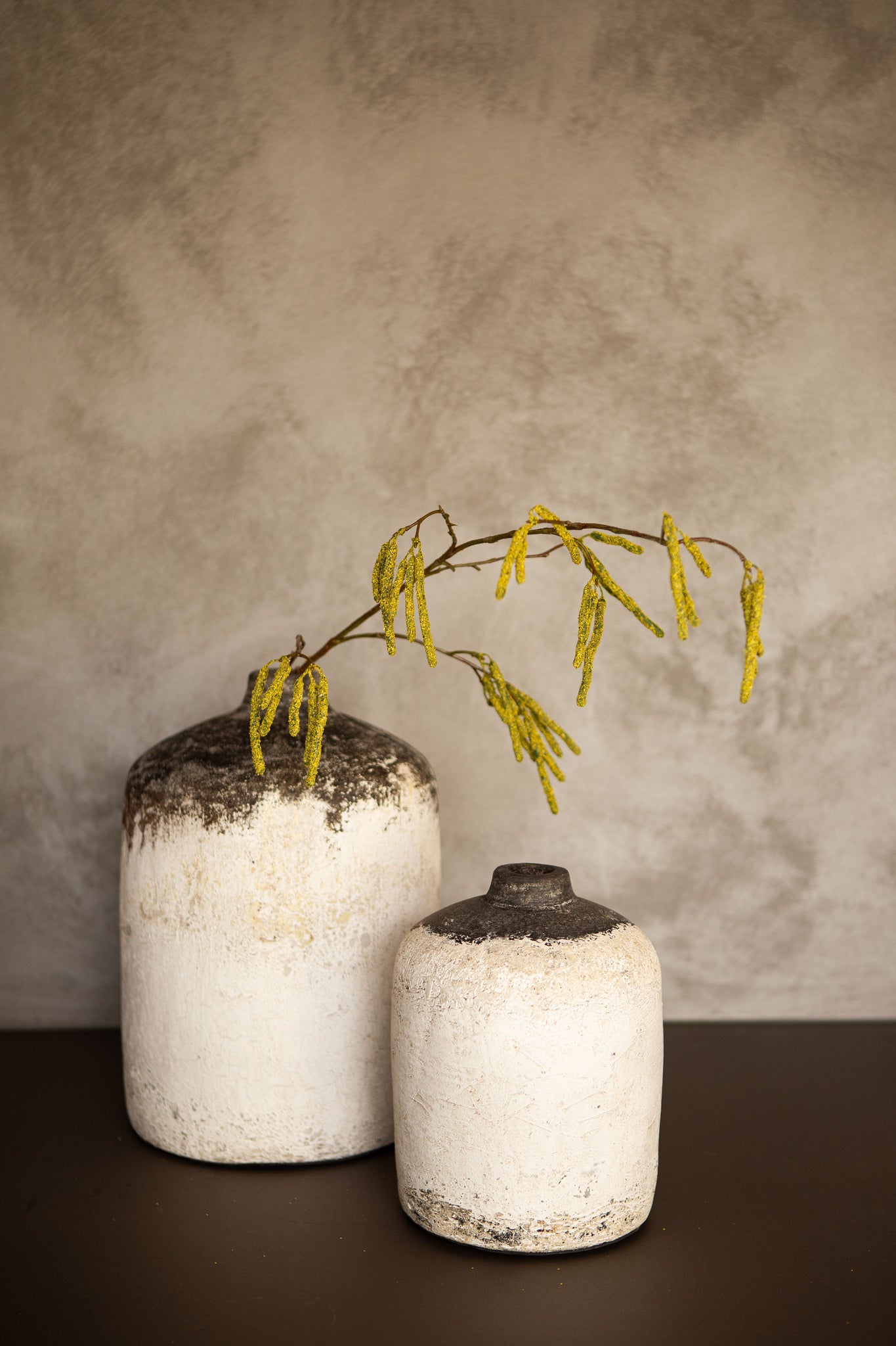 Joseph White Round Terracotta Vase High