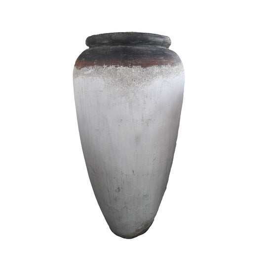 Kajetan White Round GRC High Pot S