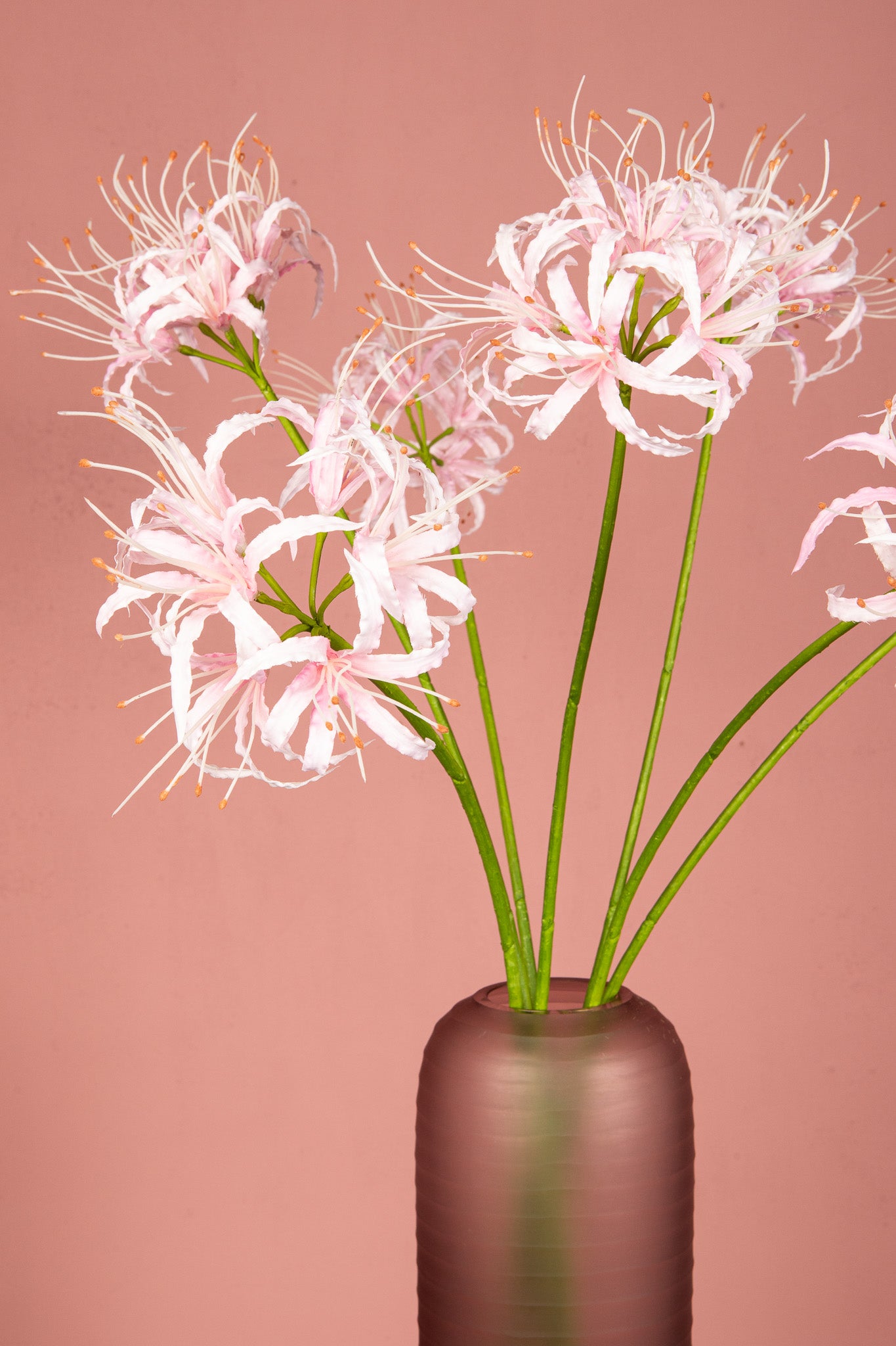 Lily Flower Roze Spinnelelie - Set van 12 91x16x20 cm
