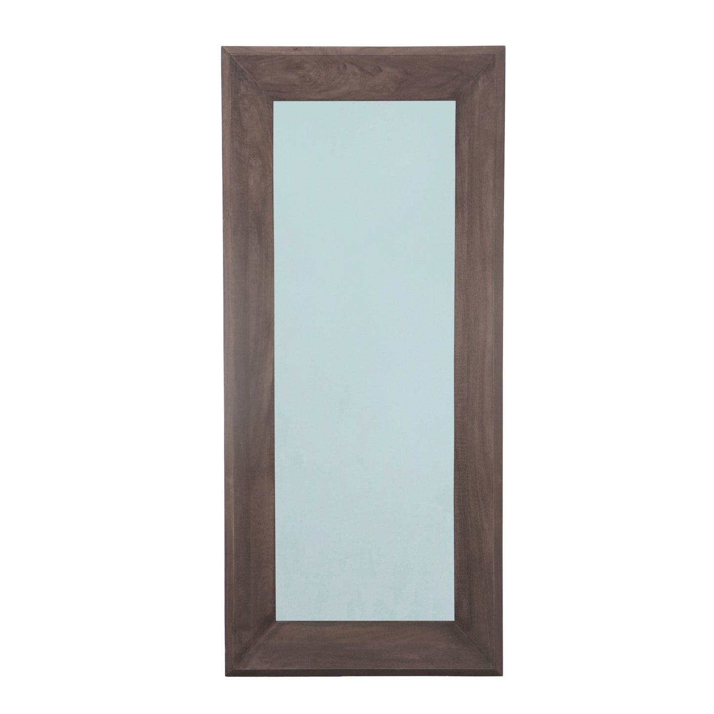 Nicka Brown Mango Wood Rectangle Mirror S