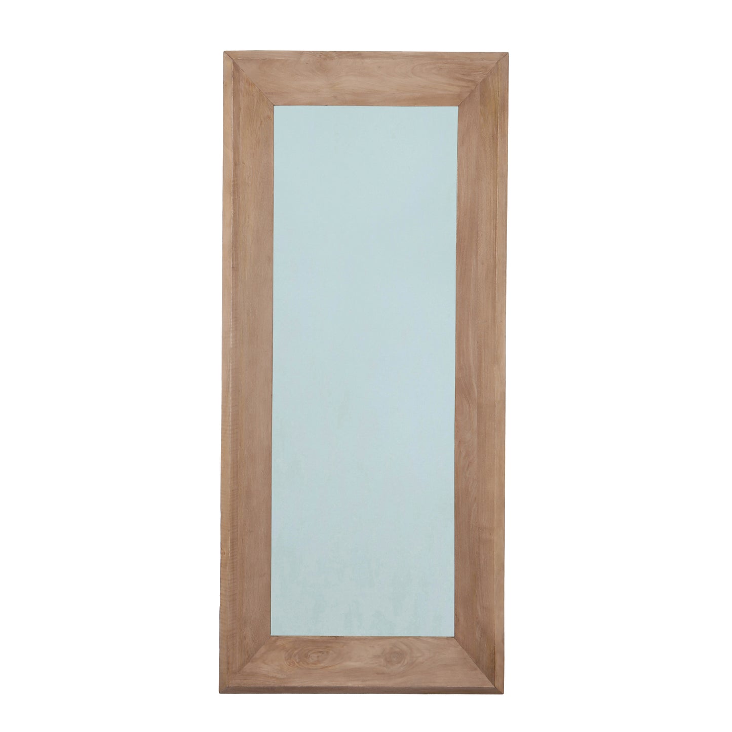 Nicka Natural Mango Wood Rectangle Mirror S