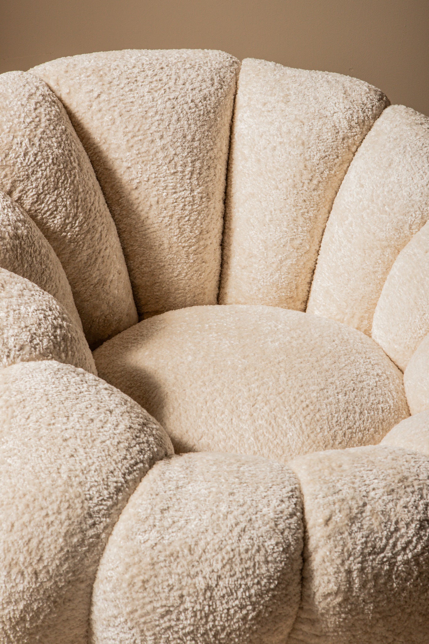 Daisy Fauteuil Cream Euphoria 2 Gold Base