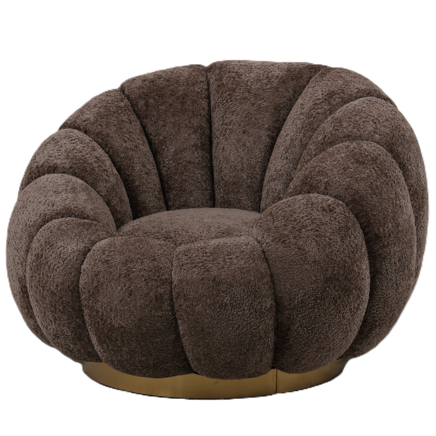 Daisy Fauteuil Antelope Euphoria 6 Gold Base