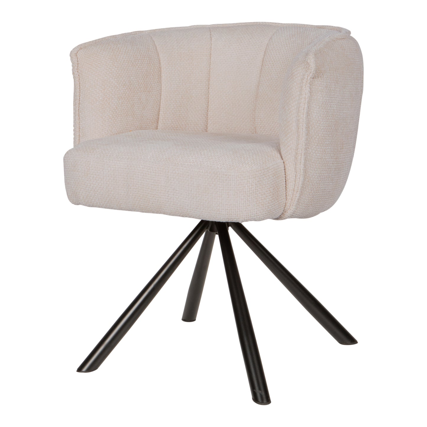 Como Dining Chair Swivel Cream