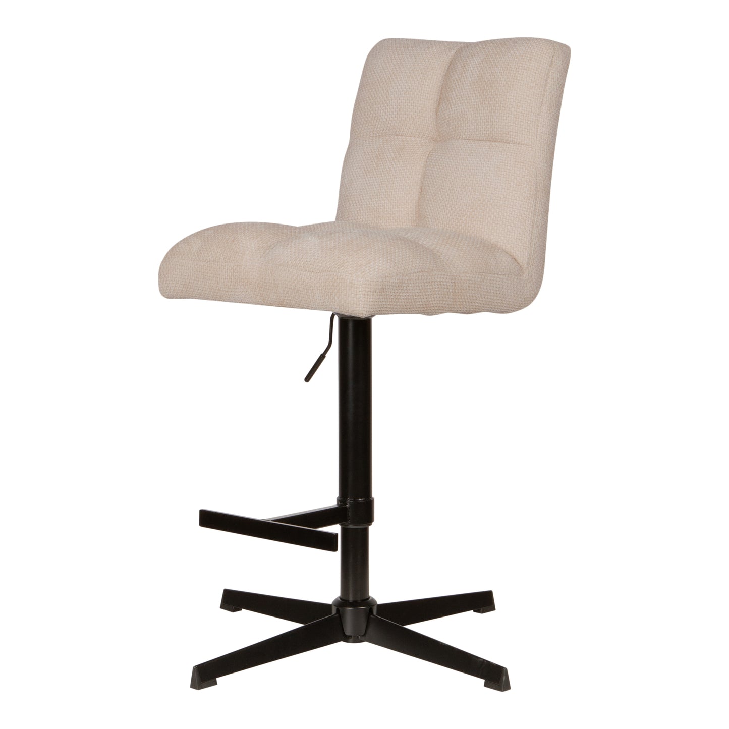 Milan Bar Chair Adjustable Cream (set of 2)
