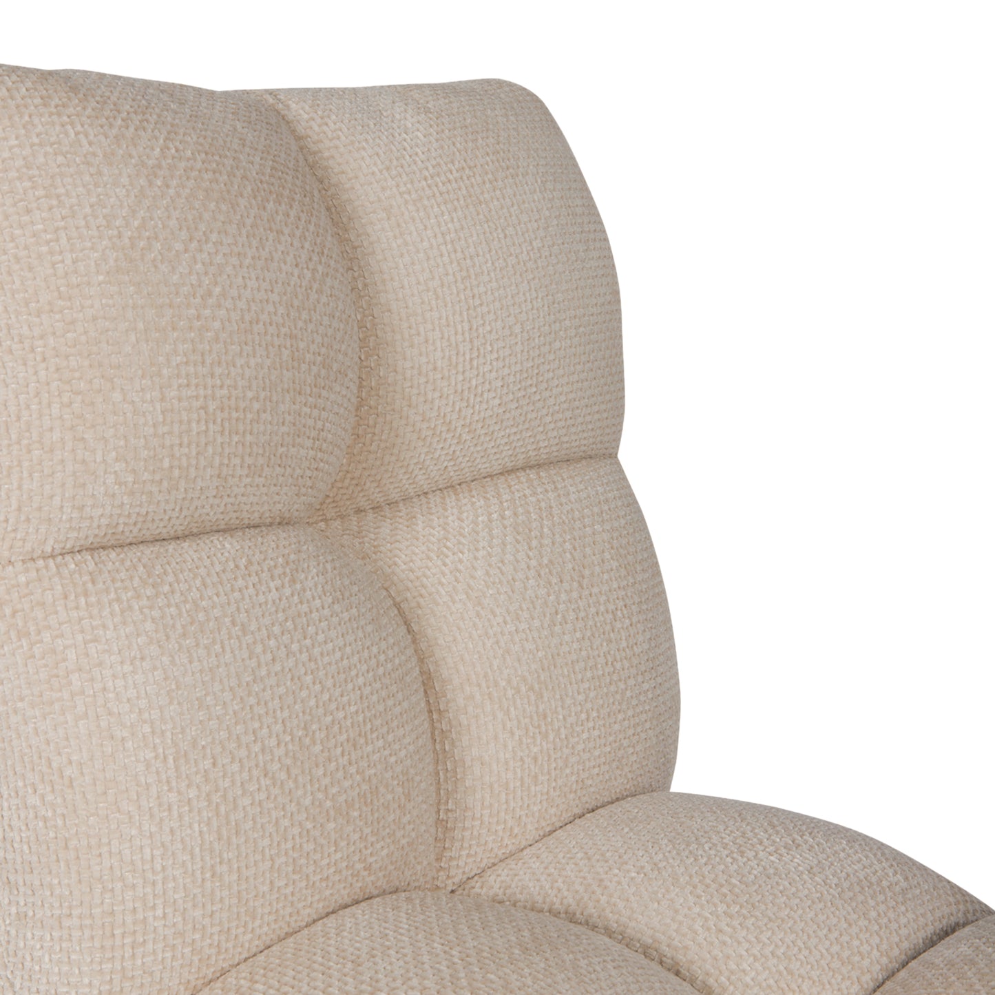 Milan Dining Chair Swivel Cream (set of 2)