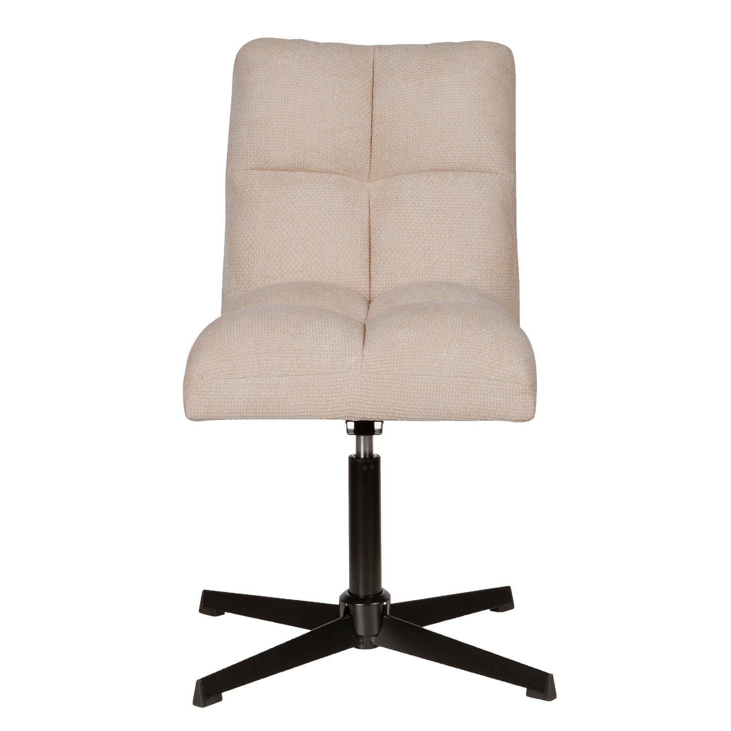 Milan Dining Chair Swivel Cream (set of 2)