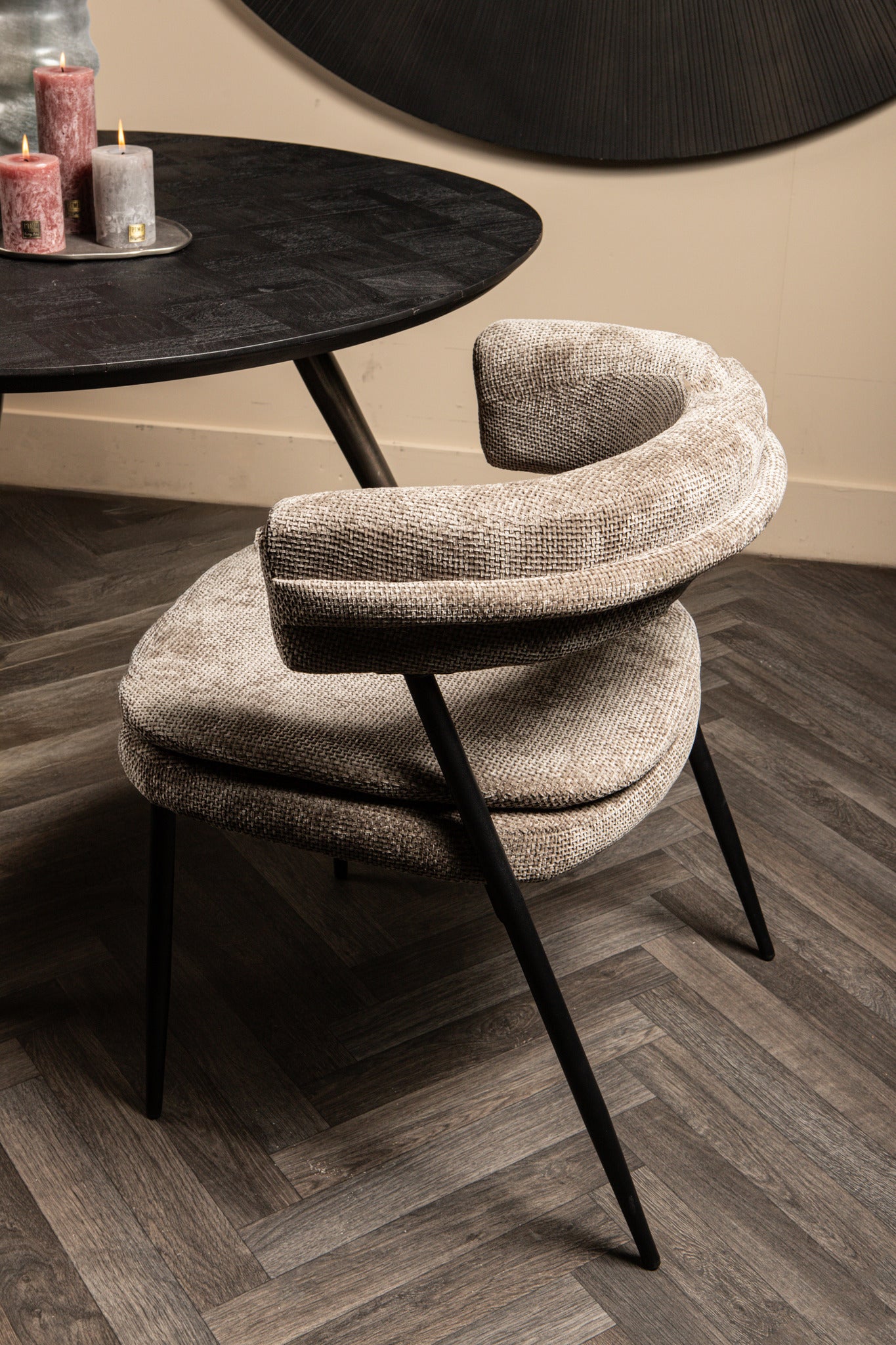 Helsinki Dining Chair Stone (set of 2)