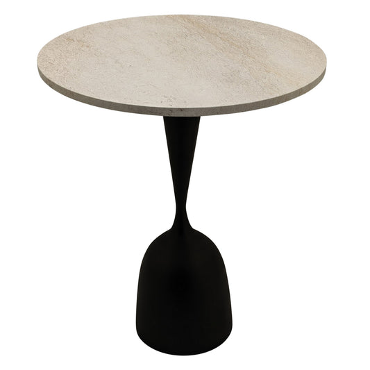 Patras Bistro Table Beige Marble