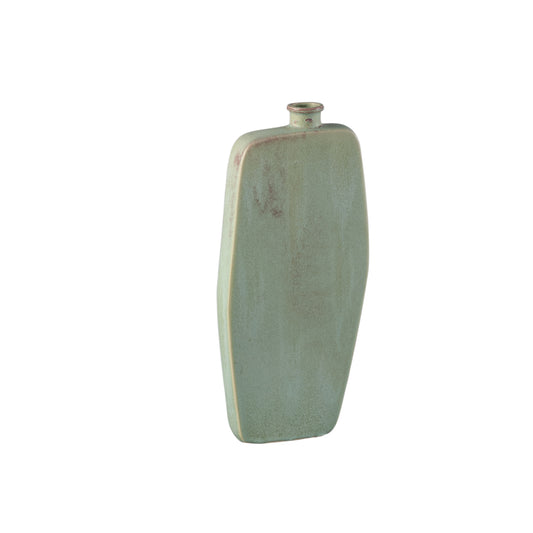 Amalie Green Round Ceramic Bottle L