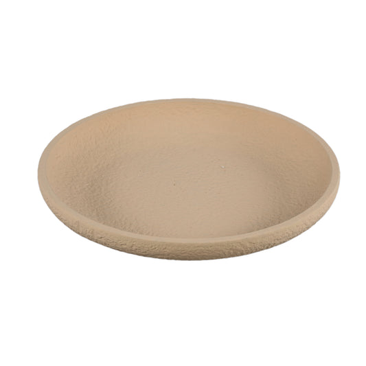 Hillie Sand Round Cement Bowl Rough Finish L