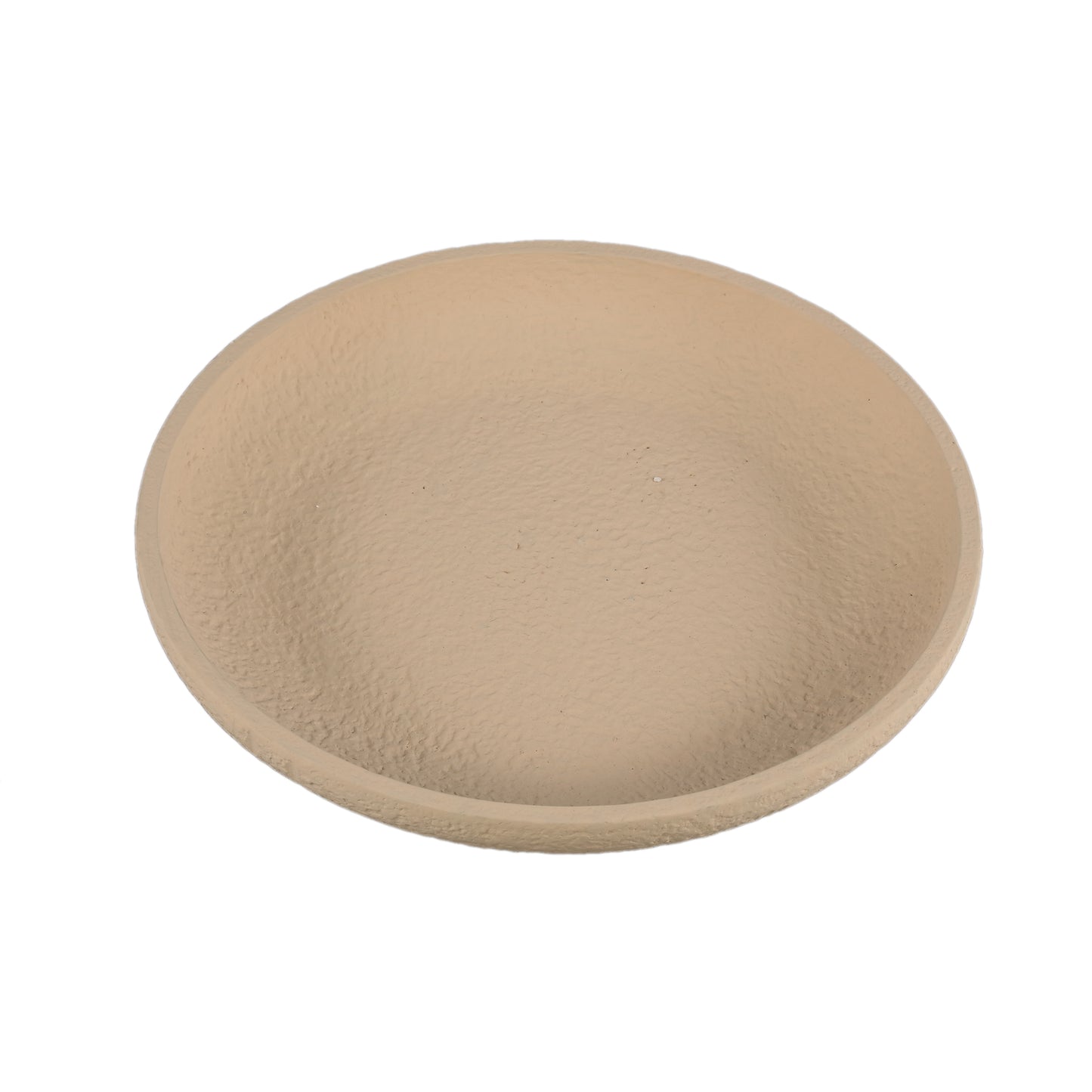 Hillie Sand Round Cement Bowl Rough Finish L