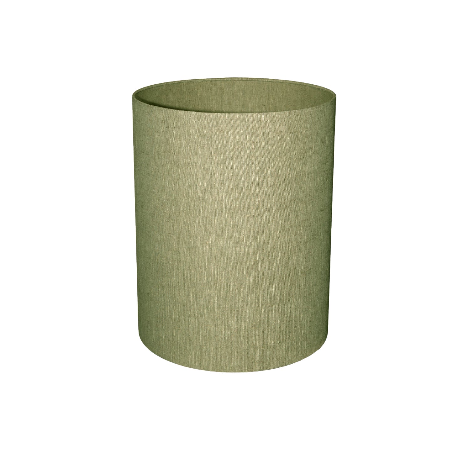 Rivvo Green Cotton Linen Lampshade Round High