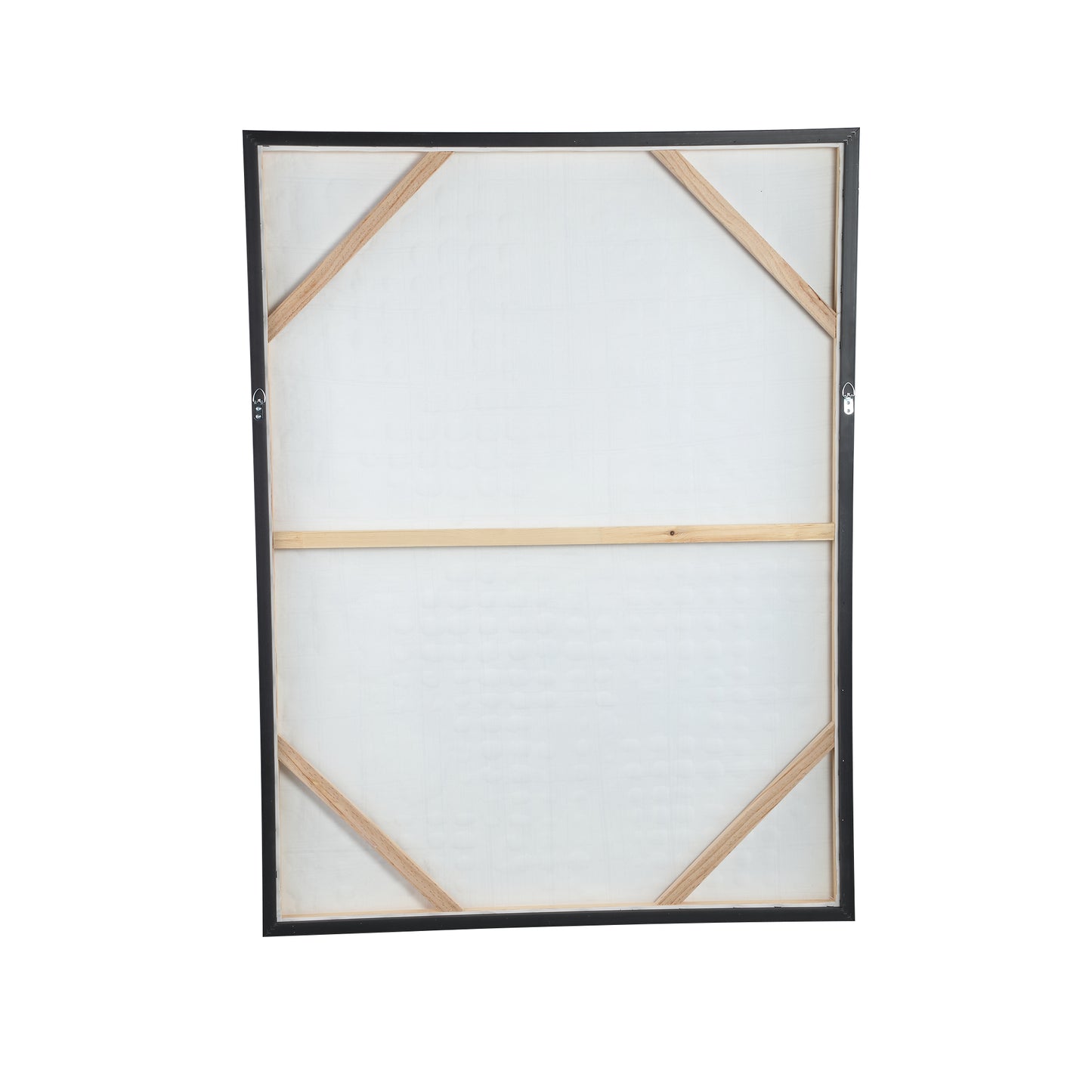 Pathe Brown Canvas Painting Rough Pattern Rect