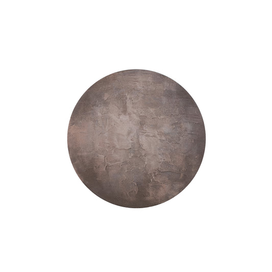 Kemp Brown Canvas Painting Rough Round S