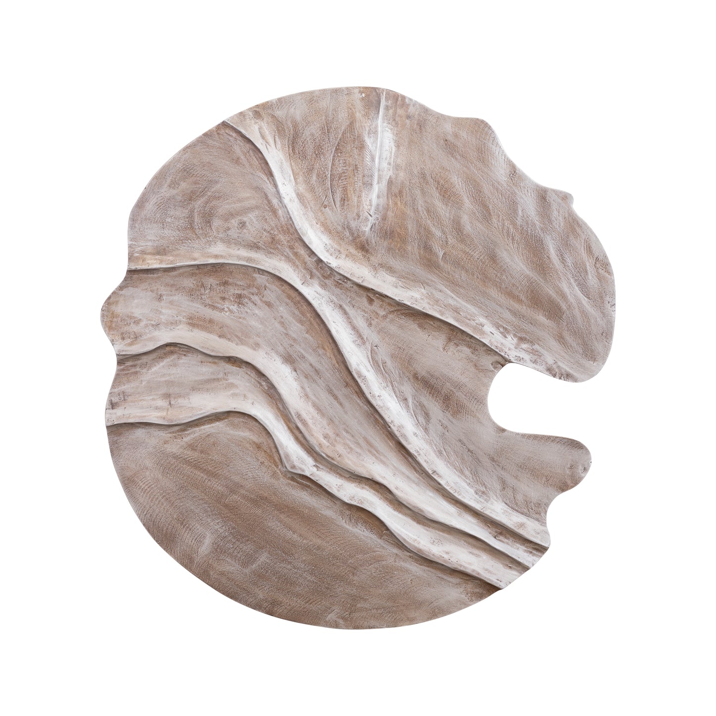 Samraj Brown MDF Wall Panel Wave Structure