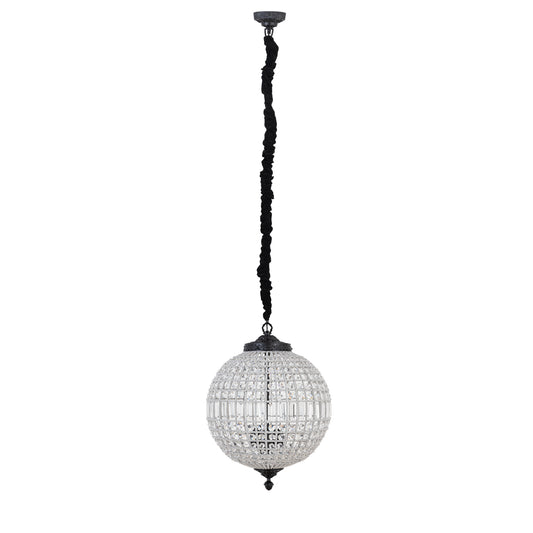 Jaris Crystal Hanging Ball Chandelier Lamp M