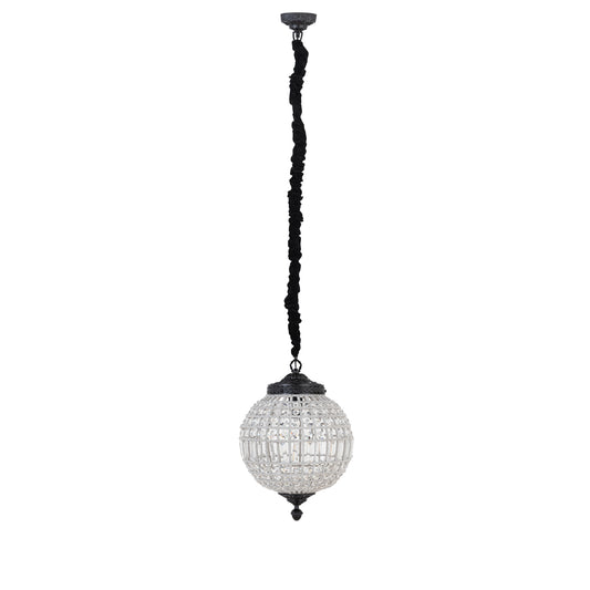 Jaris Crystal Hanging Ball Chandelier Lamp S