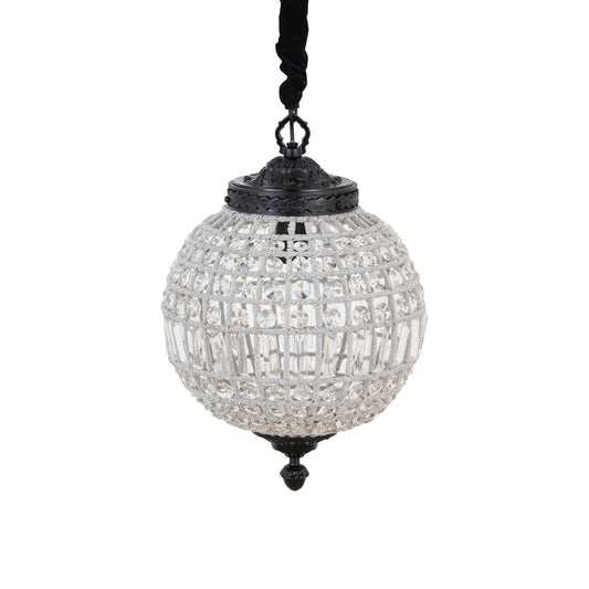 Jaris Crystal Hanging Ball Chandelier Lamp S
