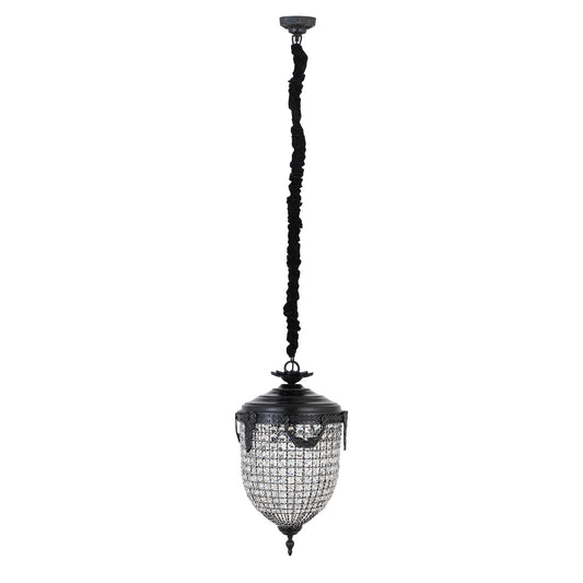 Lidde Crystal Oval Chandelier Lamp Classic S