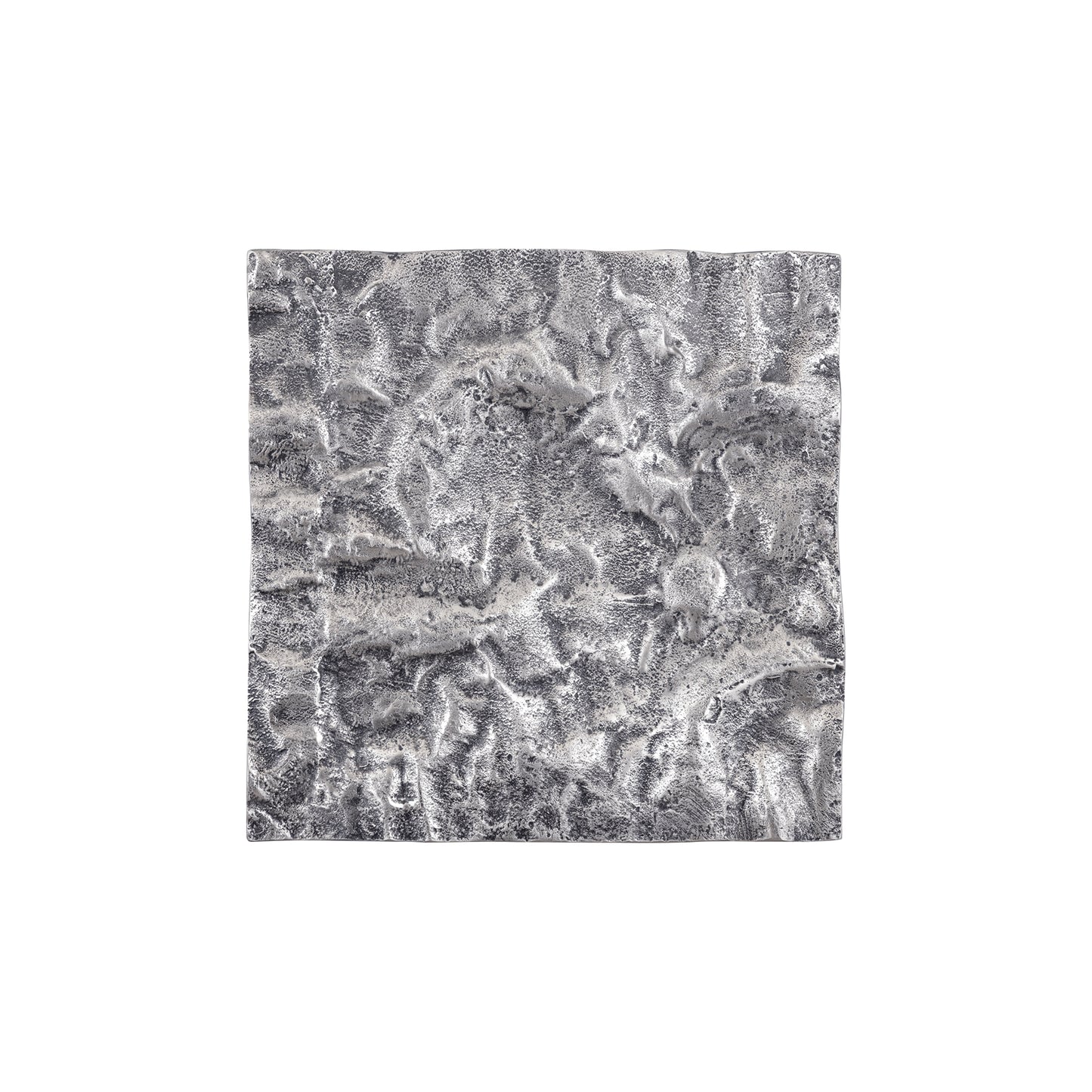 Eogan Gunmetal Casted Alu Wall Panel Rough Square