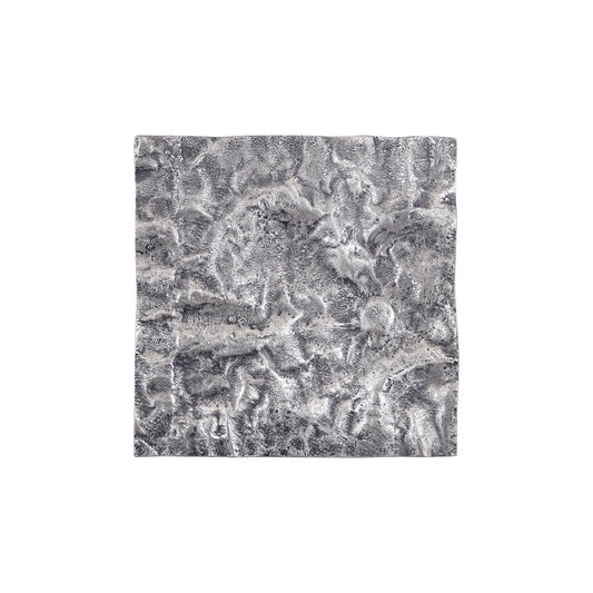 Eogan Gunmetal Casted Alu Wall Panel Rough Square