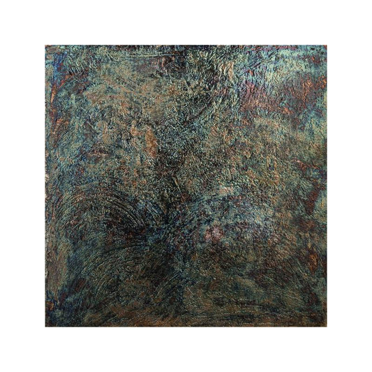 Sukhmia Gunmetal MDF Wandpaneel Glanzend Vierkant L 120x120x3.5 cm