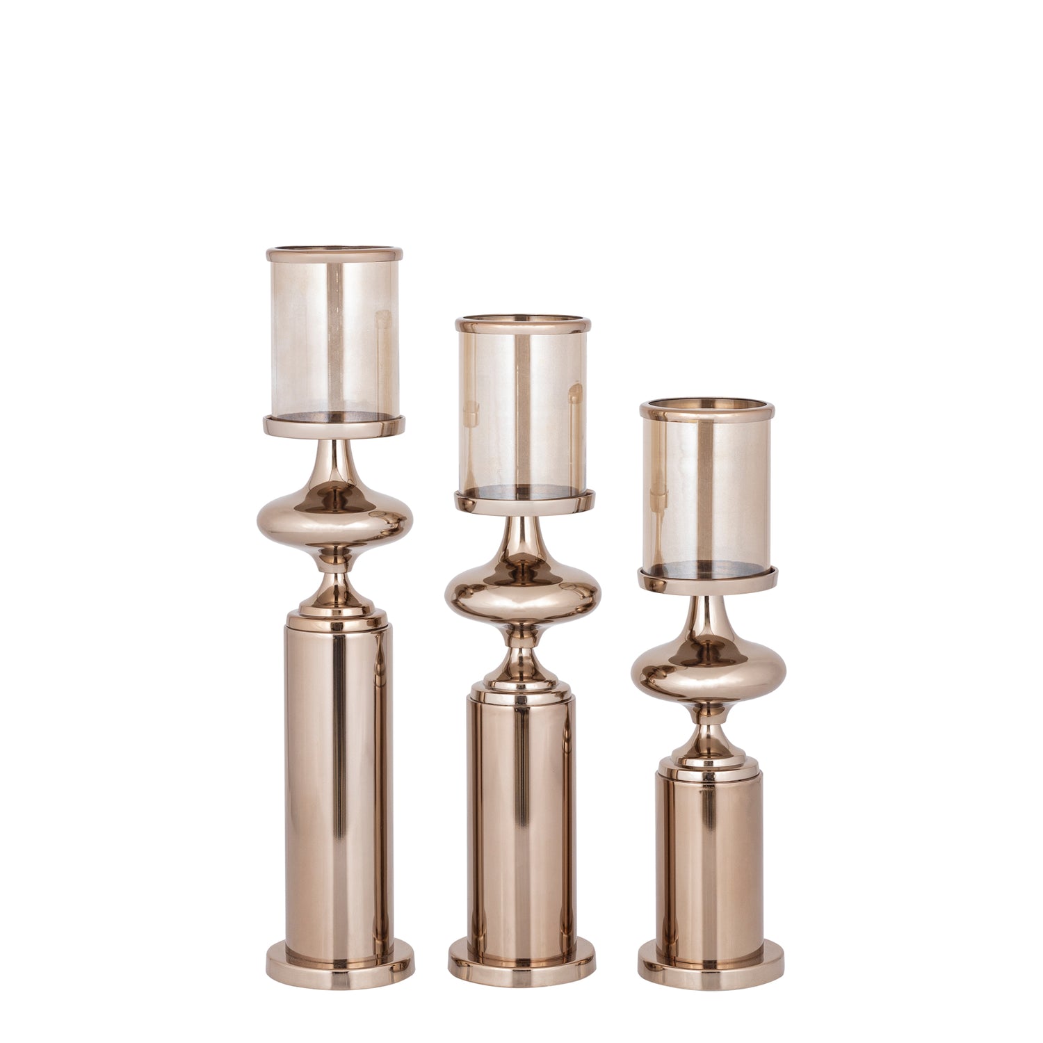 Rodire Bronzen Roestvrijstalen Windlicht S 41x11x11 cm