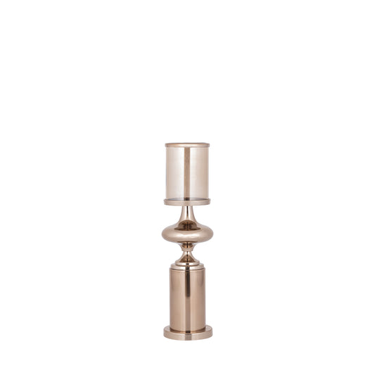 Rodire Bronzen Roestvrijstalen Windlicht S 41x11x11 cm