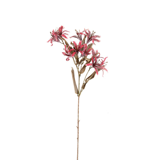 Garden Flower Bordeaux Bauhinia Spray Set van 12 Stuks - 12 Sets 85x30x12 cm