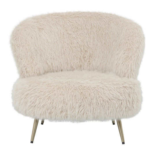 Franklyn Beige Fauteuil Hair