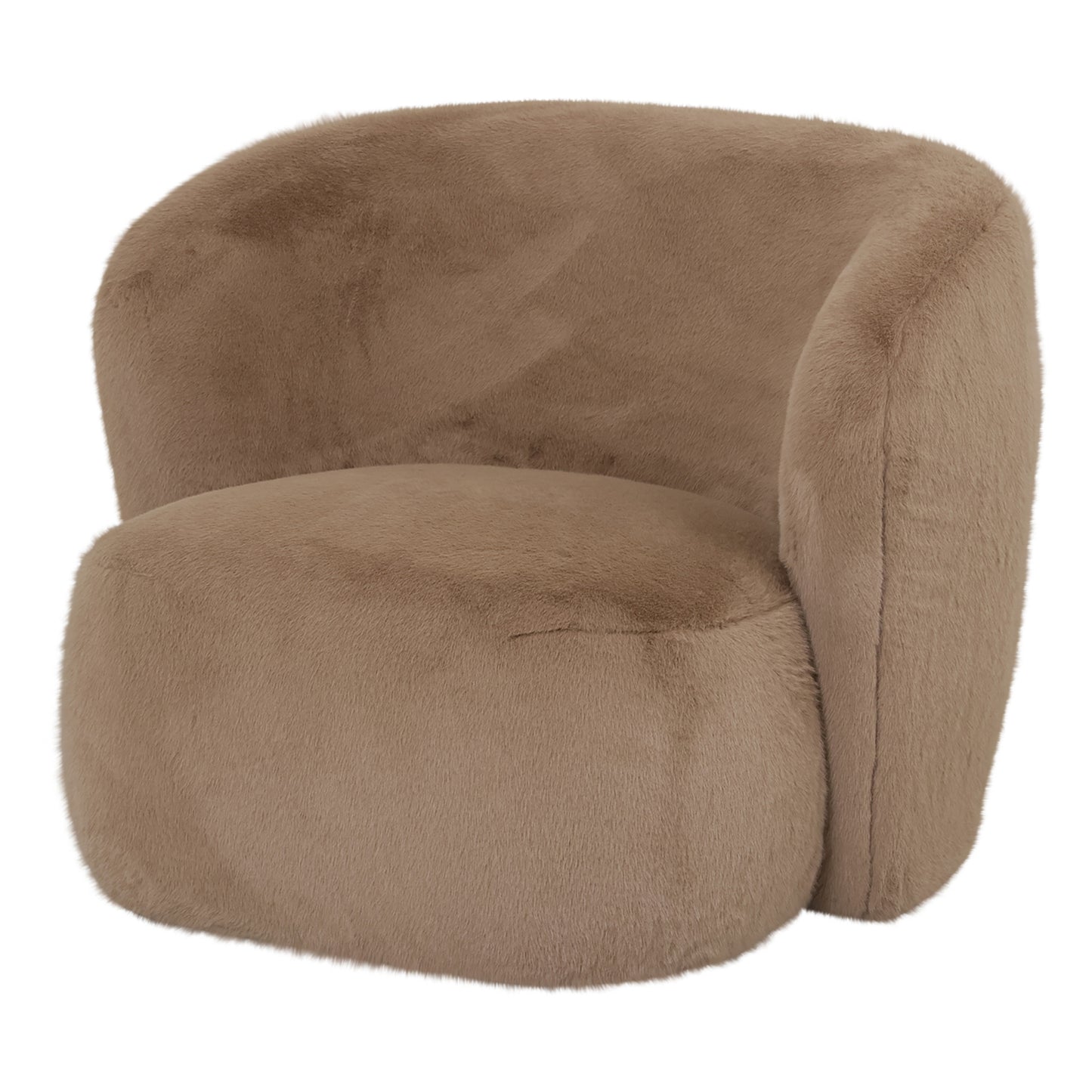 Aphrodite Mocca Fauteuil Fur