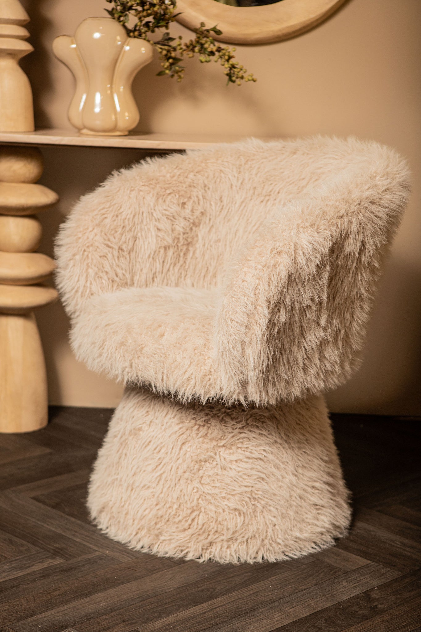 Hermes Cream Dining Chair/ Fauteuil Eden 3