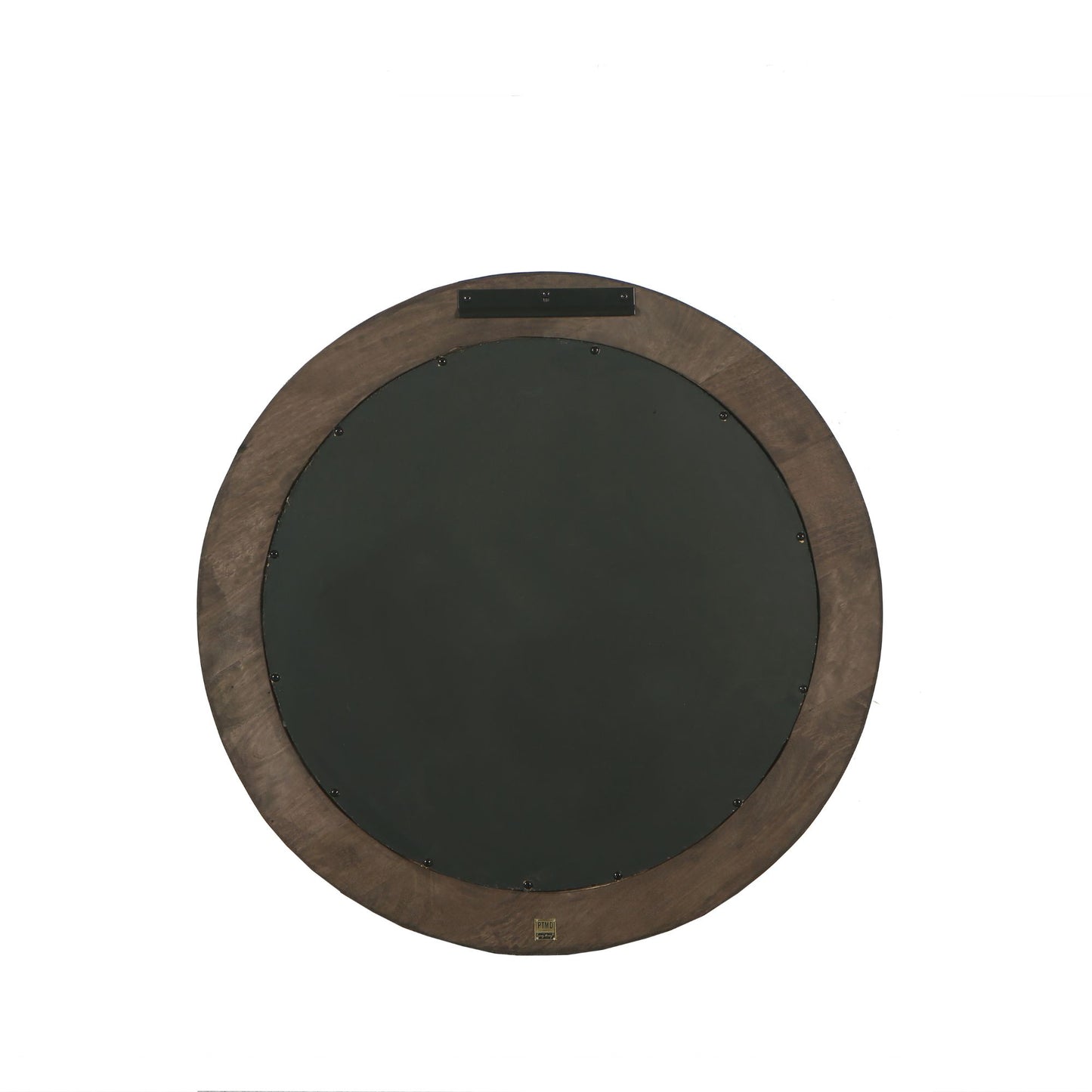 Noam Brown Mango Wood Round Mirror S
