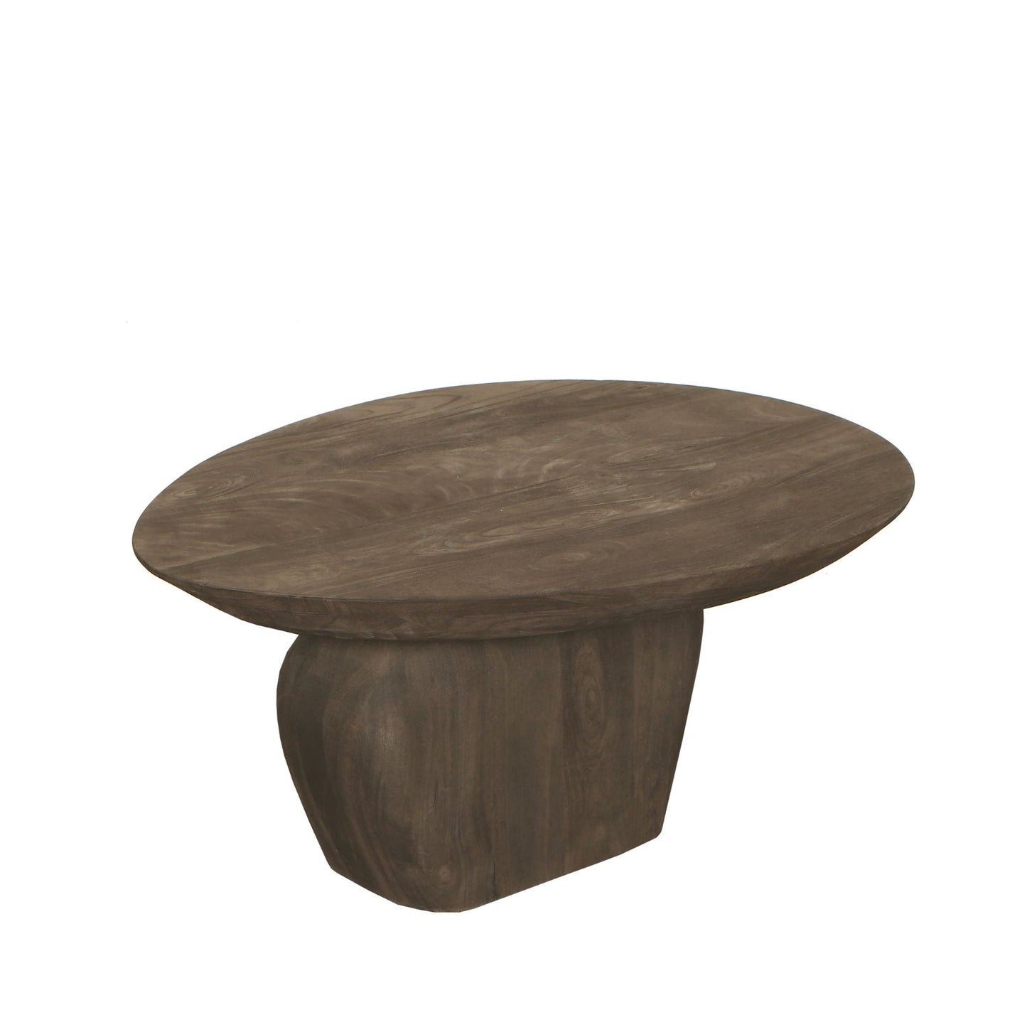 Harshad Brown Mango Wood Coffee Table Organic