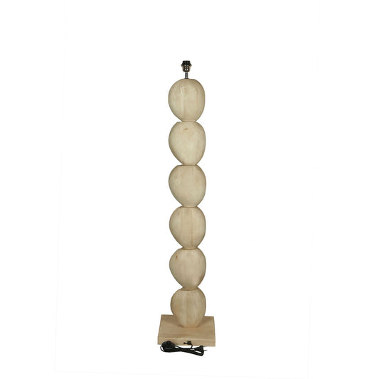 Kodey Natural Mango Wood Floor Lamp Base
