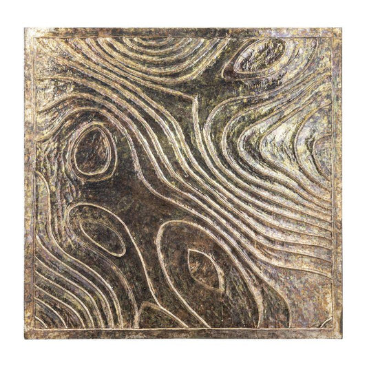 Connolly Oil Green Wood Vierkant Wandpaneel L 120x120x2.5 cm
