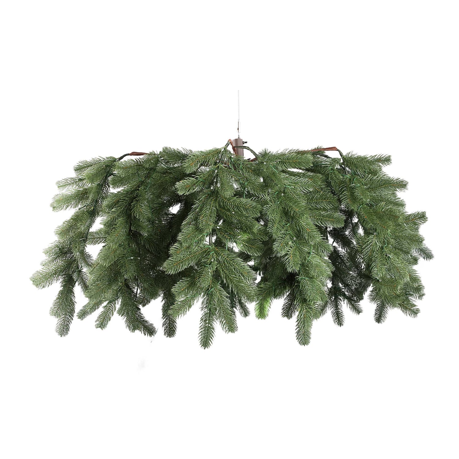 Rosamond Groen Hangkrans PVC en PE Mix Breed 50x100x100 cm