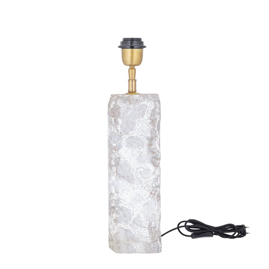 Rester Natural Marble Table Lampbase Rough Stone L