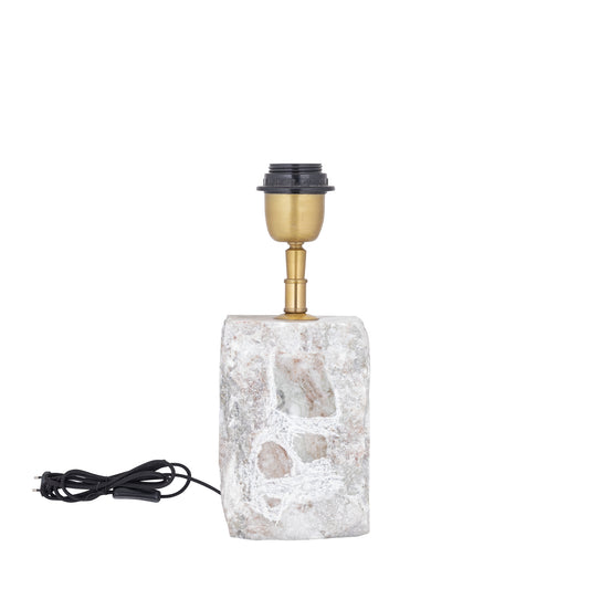 Rester Natural Marble Table Lampbase Rough Stone S