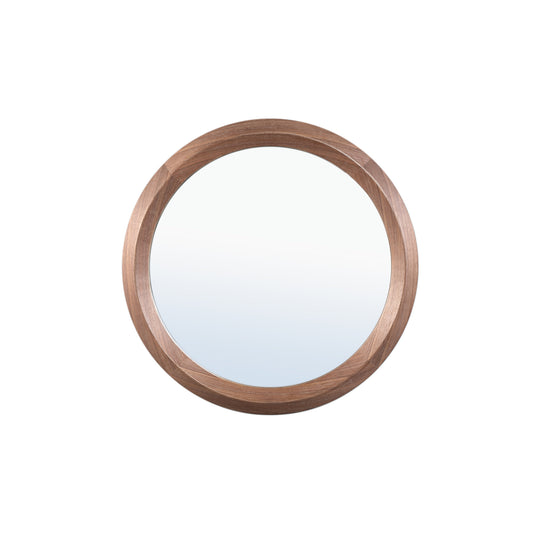 Nibbi Natural Wooden Veneer Mirror Twist Frame