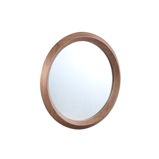 Nibbi Natural Wooden Veneer Mirror Twist Frame