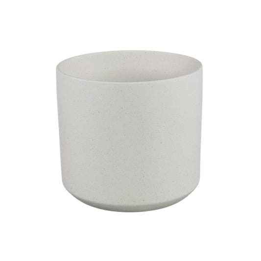 Fatima White Round Ceramic Pot XXL