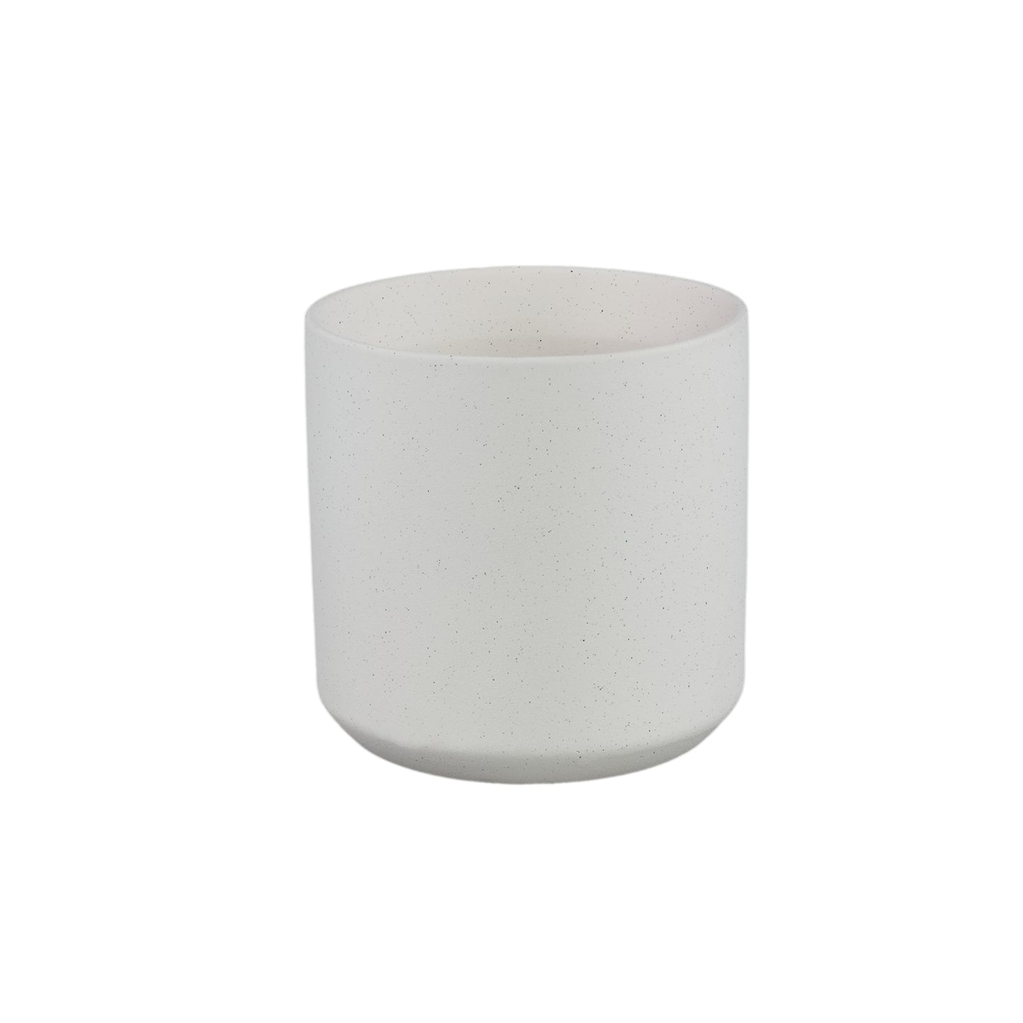 Fatima White Round Ceramic Pot XL