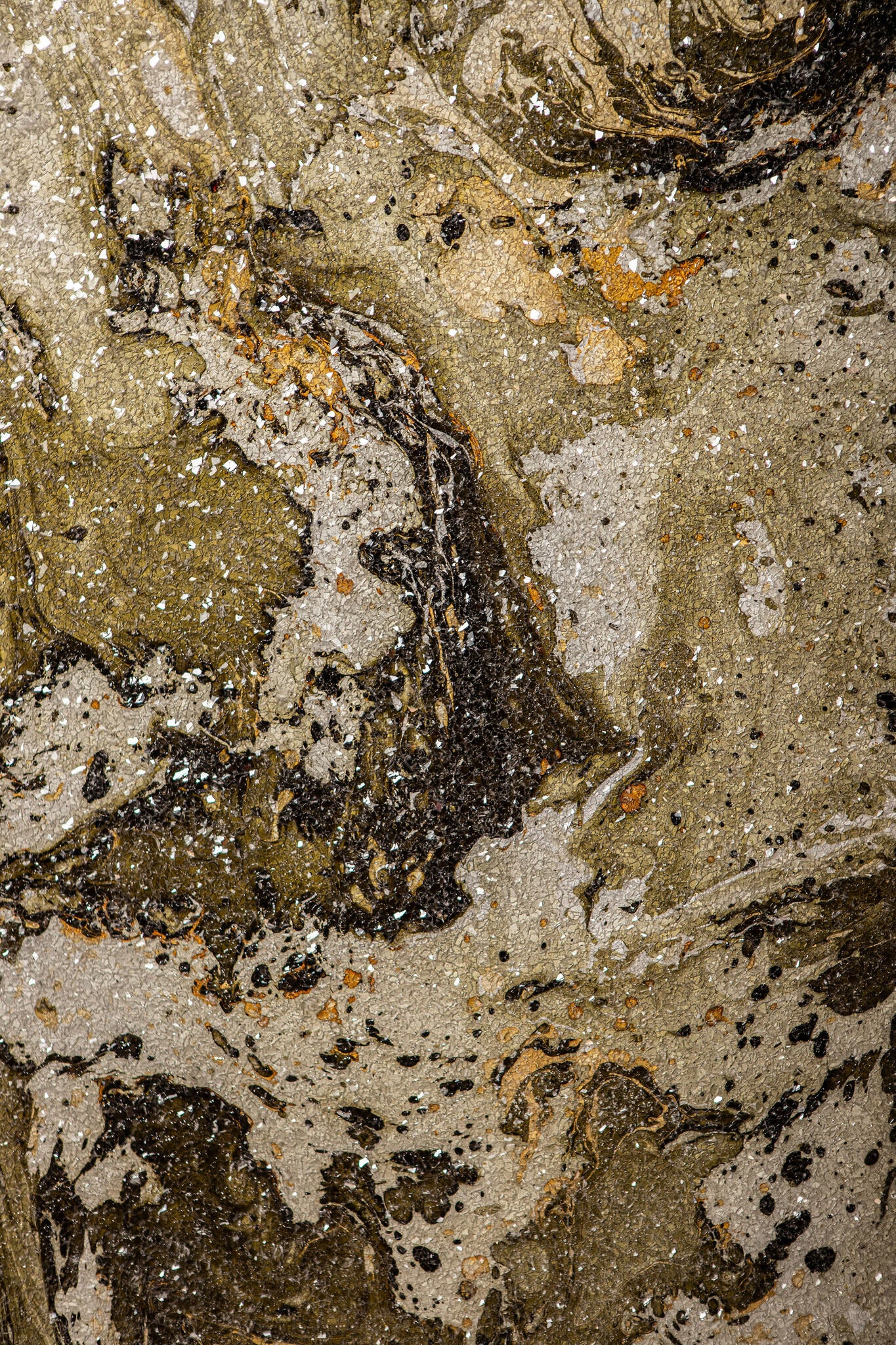 Eaven Green Marble Look Glass Mozaic Wall Panel